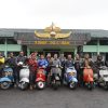 Danrem 062/Tn menghadiri Event Internal Komunitas Vespa Scooter Owners Group (SOG) Indonesia.